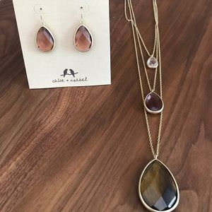 Chloe + Isabel Minaret Earring + Necklace Set